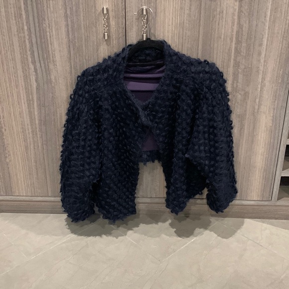 Piazza sempione wool navy jacket - Picture 1 of 4